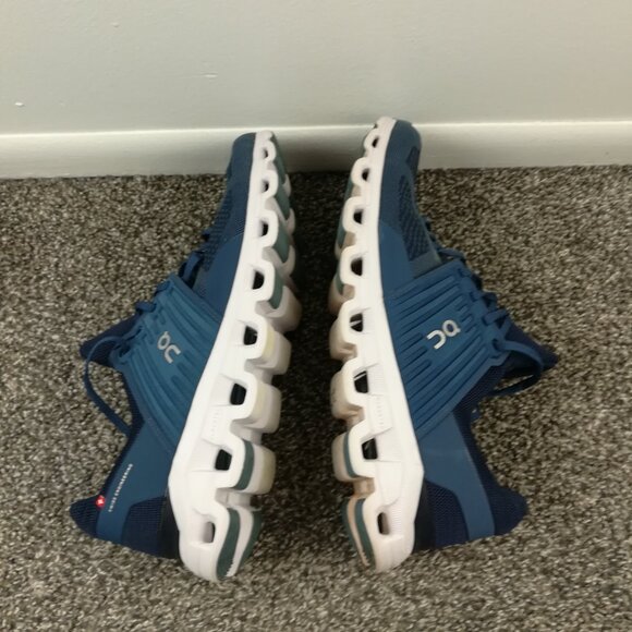 On Cloud Running Cloudswift Denim/Midnight Blue Sneakers 41.99584 Mens Size 14M - Picture 4 of 8